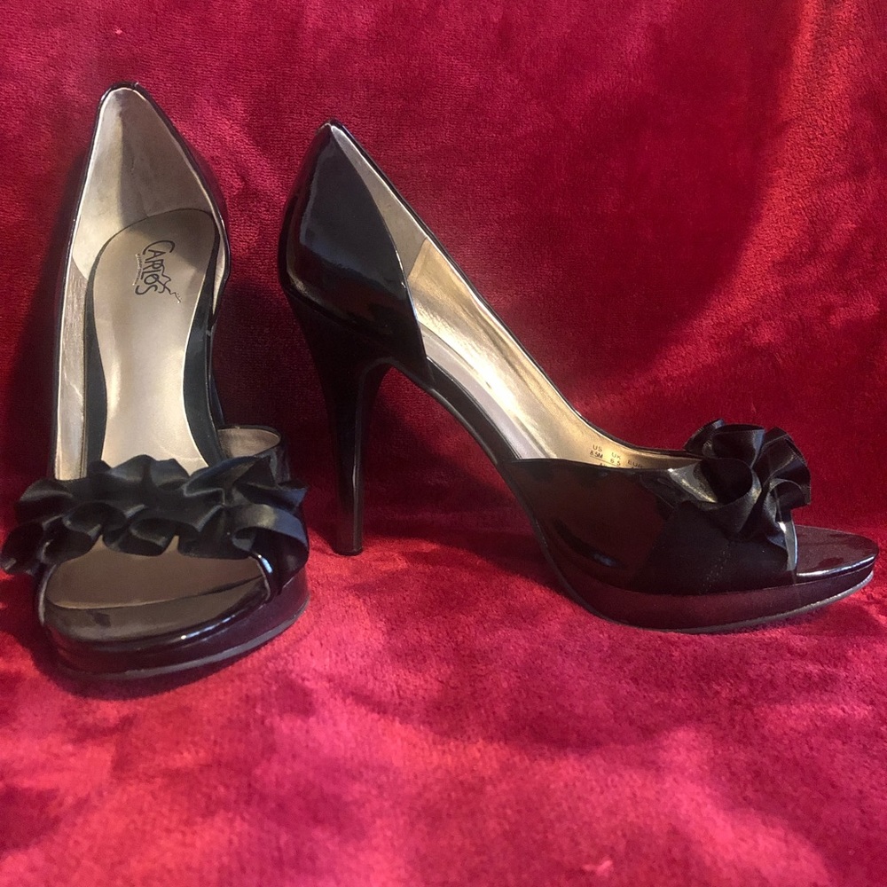 Carlos Santana Ruffle Stilettos